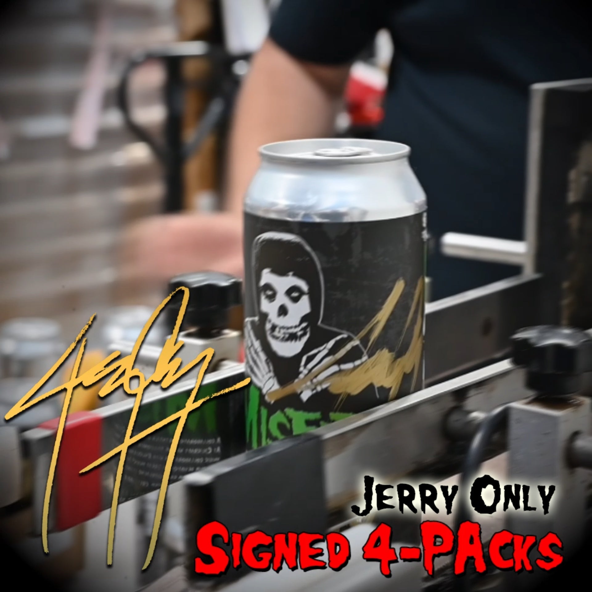 Misfits Fiend Lager Launch Event - Exclusive Signed Merch